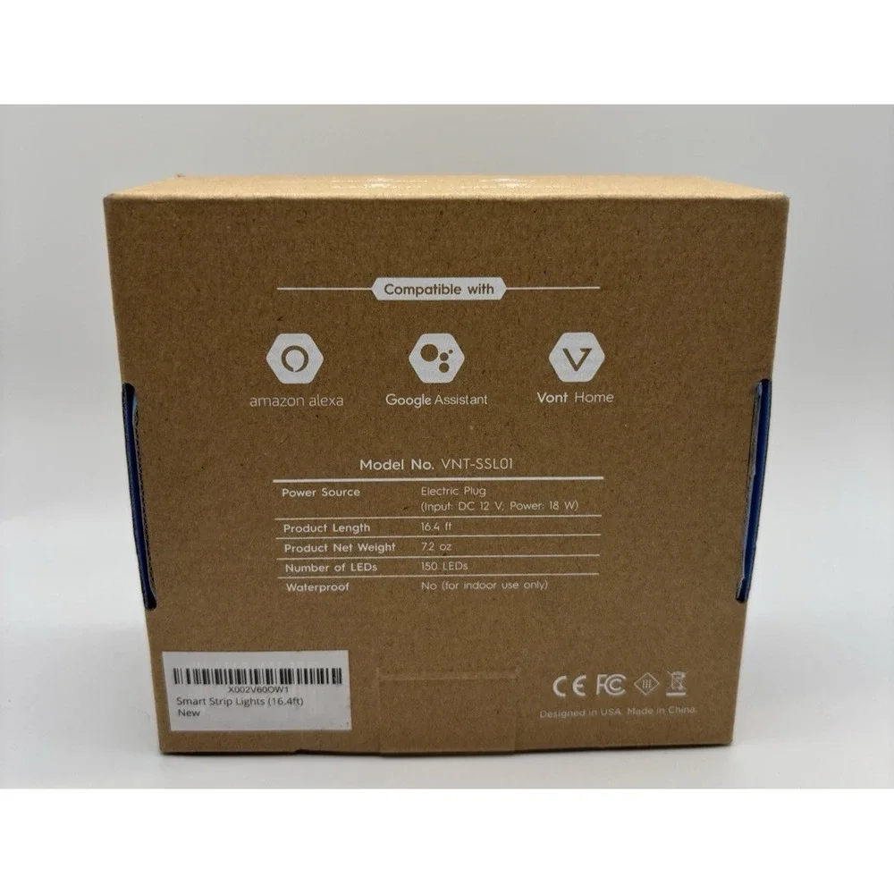 New VONT Smart Strip Light 16.4‎ ft VNT-SSL01